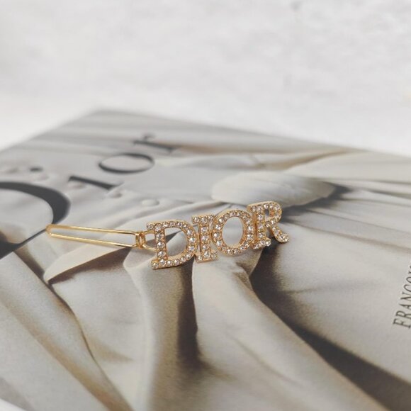 Dior Crystal Hair Clip